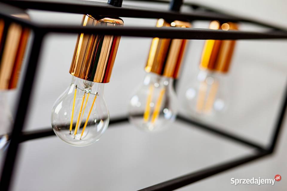 LAMPA SUFITOWA PLAFON ŻYRANDOL LOFT czarna podlaskie Choroszcz sprzedam