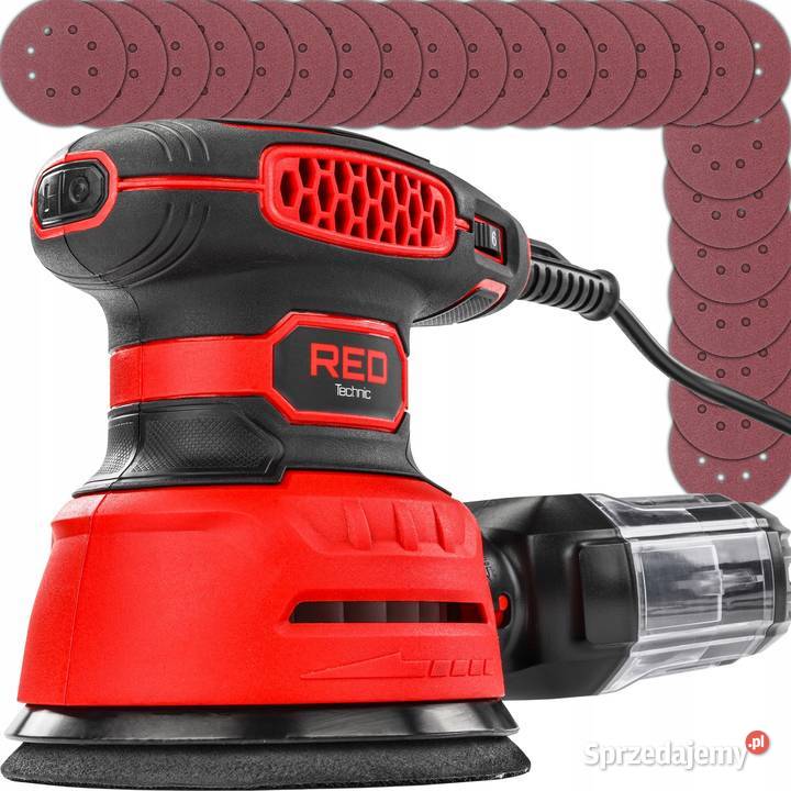 Szlifierka mimośrodowa 1100W 125mm RED TECHNIC mazowieckie Warszawa