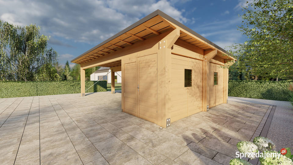 Wiata garażowa Florencja 9MP Łącko