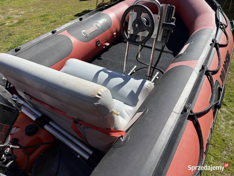 Ponton QuickSilver 380 silnik 25 przyczepa Motoryzacja