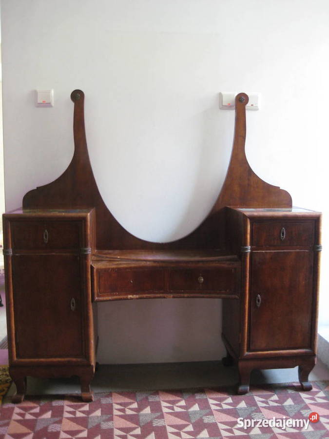 Stara dębowa toaletka Kraków