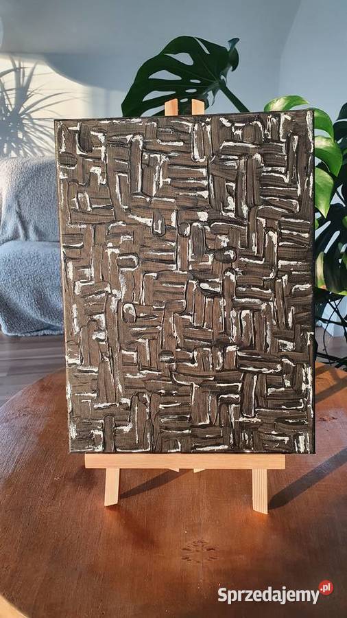 Średnie obrazy 30 x 40 akryl na płótnie sprzedam