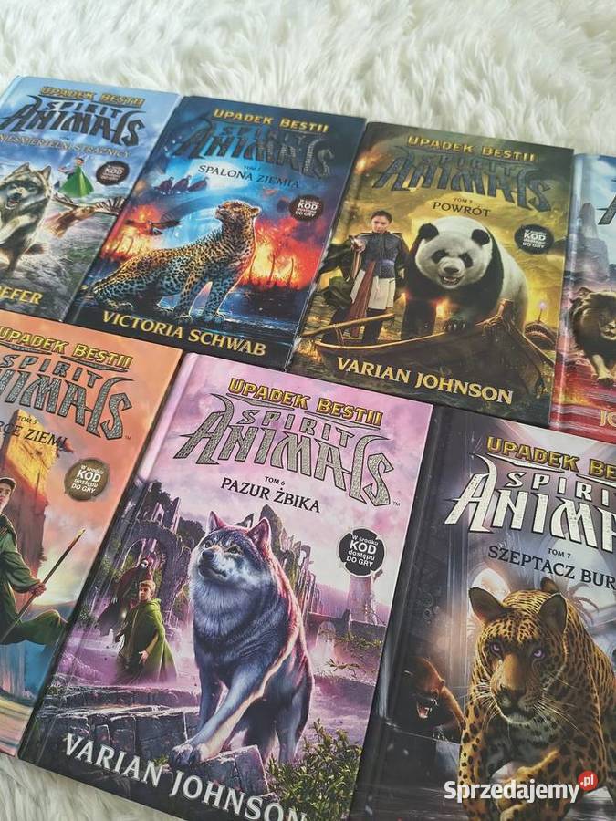 Spirit Animals Upadek Bestii Kolekcja Tomy 17 małopolskie