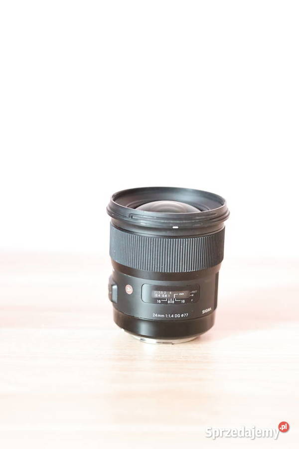 Obiektyw Sigma DG Art 24 mm f 14 EF Canon nowy Stąporków