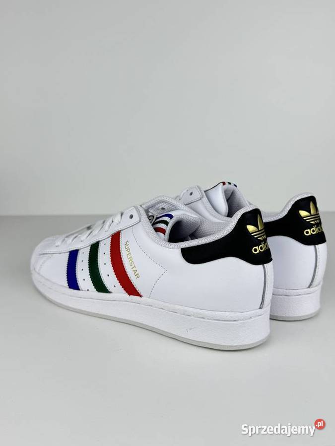 Adidas Superstar IF7821 r40 białe kolorowe paski Krasnystaw sprzedam