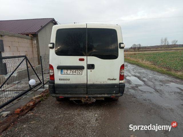 Renault Master 2 brygadówka 6 osobowy Samochody osobowe Niewirków