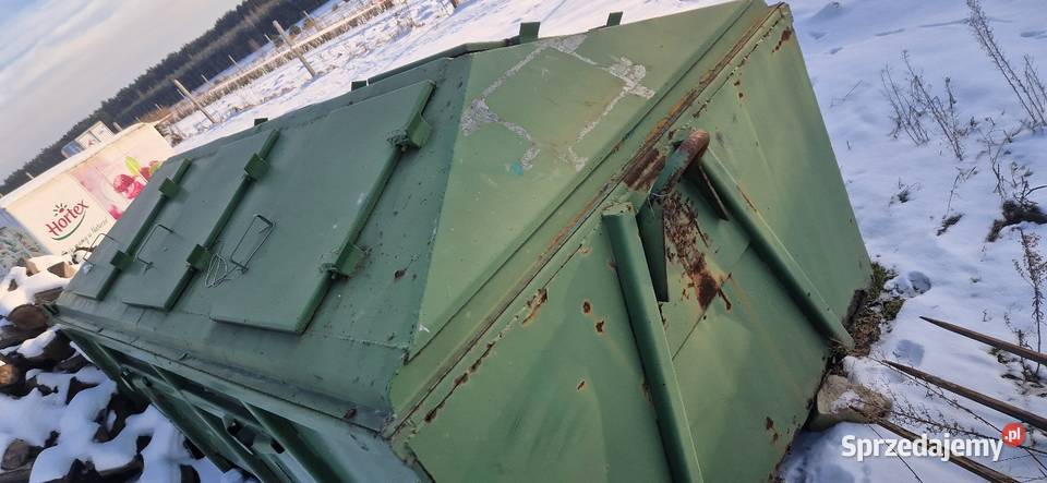 Kontener hakowy kp7 śmietnik Magazynowanie Czarnystok