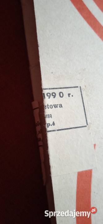 Kalka ołówkowa 1990 r dolnośląskie Świdnica