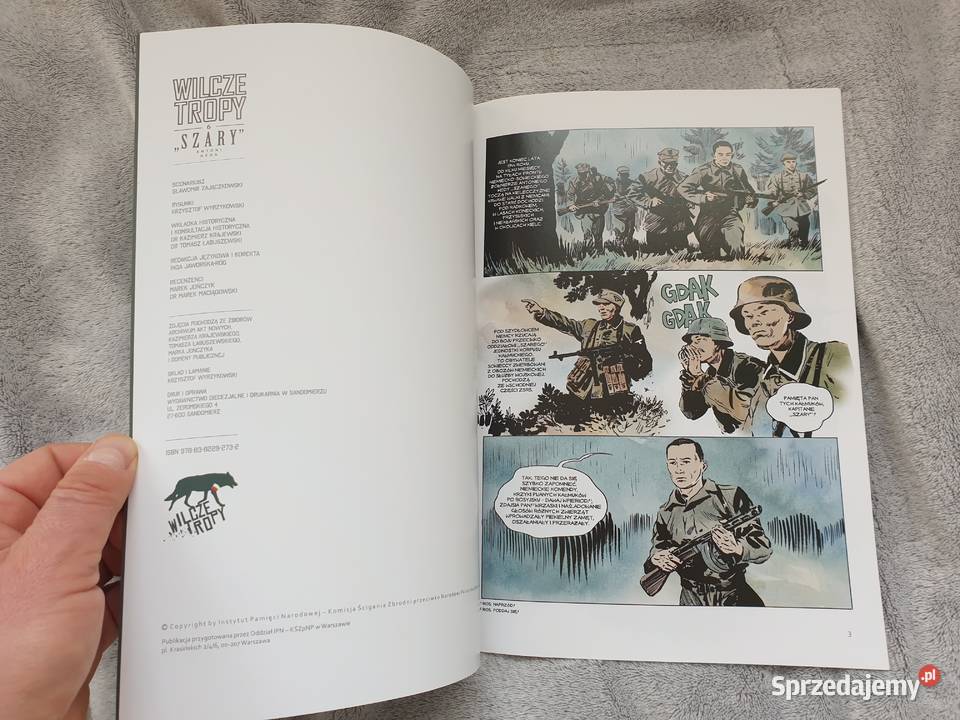 Wilcze Tropy Szary Polskie Komiksy Gdynia sprzedam