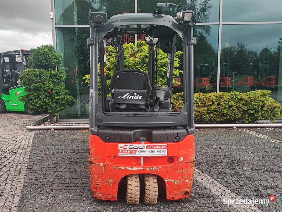 Wózek widłowy elektryczny Linde E1602 16 t Kęty