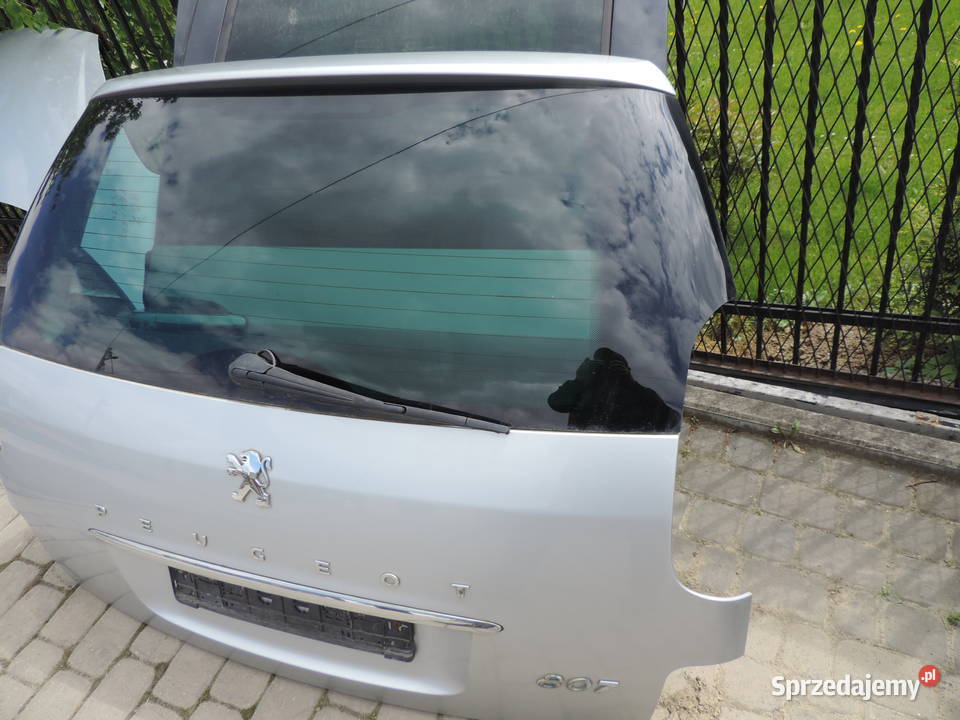 PEUGEOT 807 KLAPA TYŁ BAGAŻNIKA KOMPLETNA sprzedam