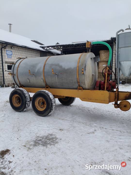 Beczkowóz Veenhuis 4500L nieuszkodzony podlaskie Czyżew