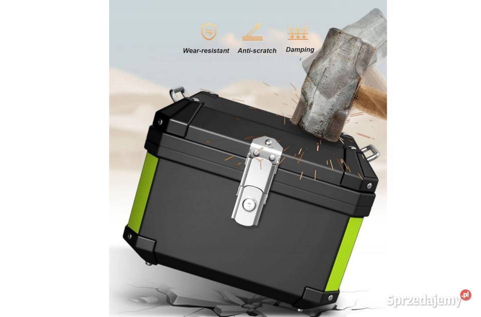 KUFER BAGAŻOWY CENTRALNY CZARNY 45 L Z Sosnowiec