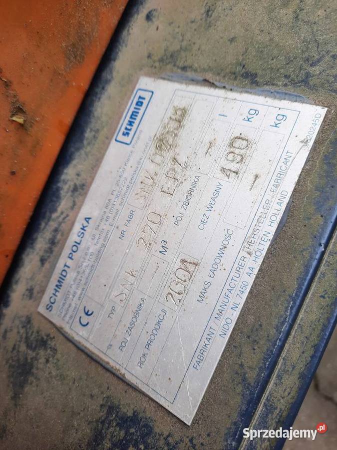 Piaskarko Solarki Schmidt Pługi