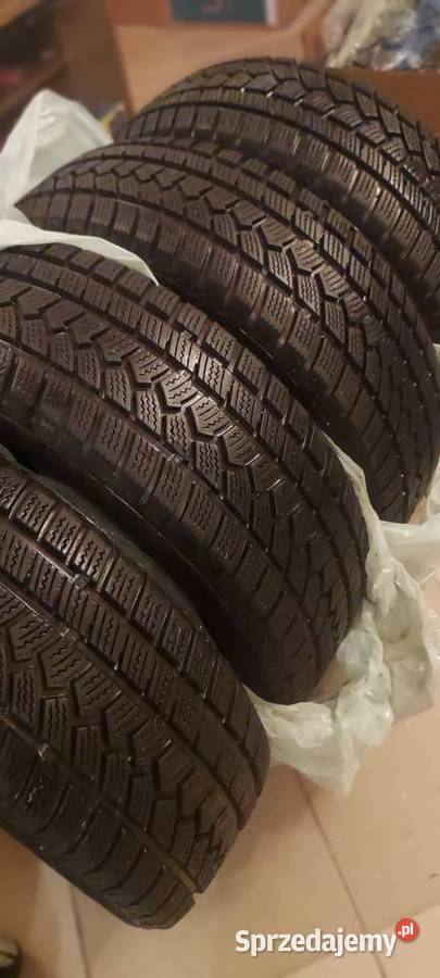Opony zimowe 19555 R16 z 2022r nowe bieznik 7mm lubelskie Snopków