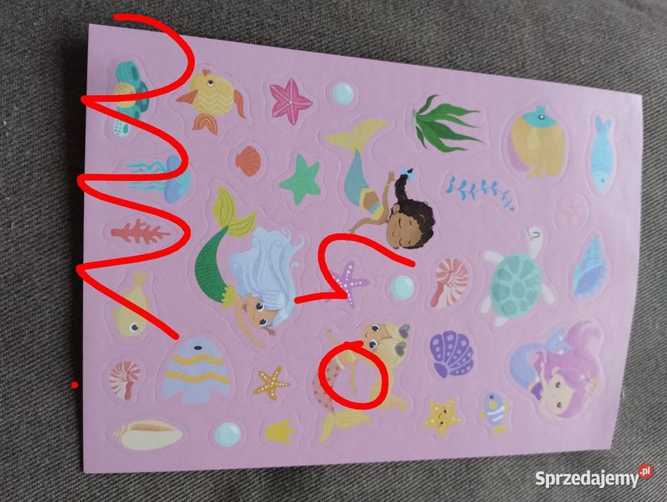 Syrenki i wodorosty naklejki Siemiatycze