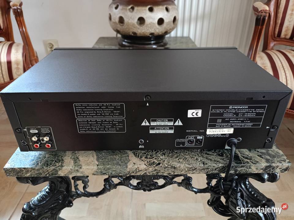 Deck Pioneer CTW504R Drawski Młyn