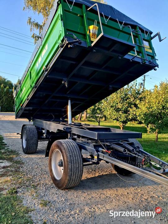 Przyczepa wywrot trzy strony HL6011 lubelskie Piotrkówek