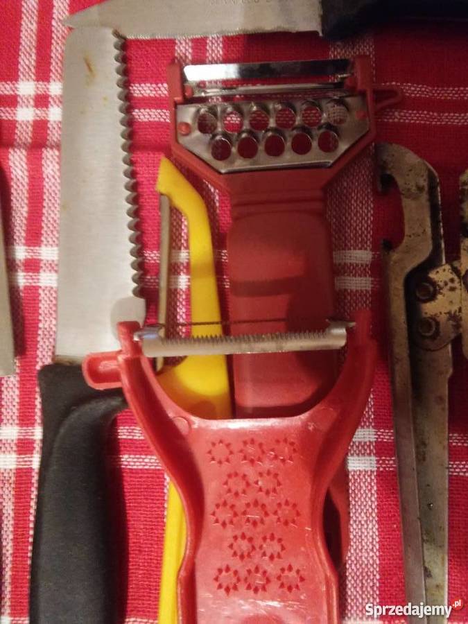 Noże obieraczki łopatka wyciskacz czosnku inny kolor mazowieckie Warszawa