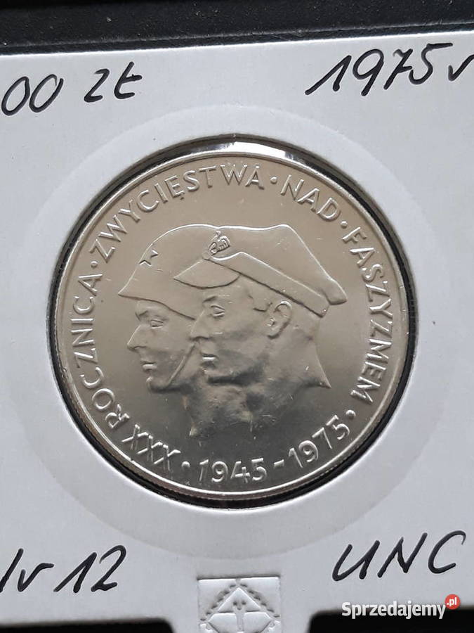 200 XXXrZwycięstwa Faszyzmem 1975 r12mennicze Konin
