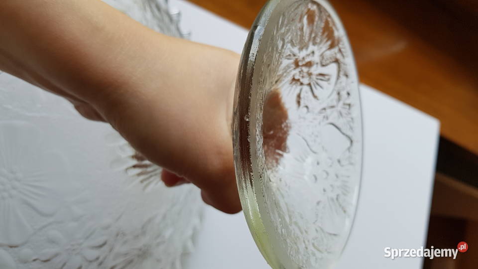Patera owocarka z falbanką Anemony Ząbkowice Dąbrowa Górnicza