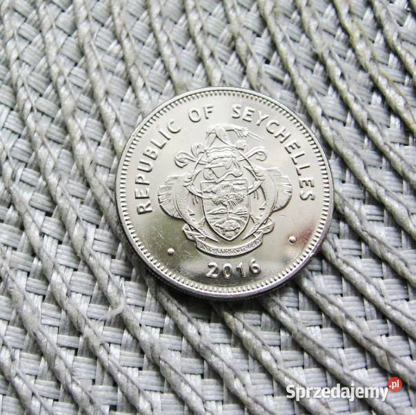 Szeszele 1 Rupia 2016r Ładna Kalisz