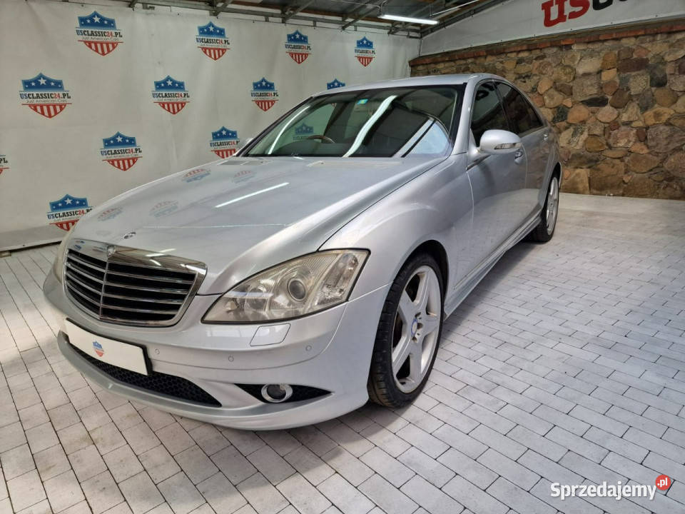 Mercedes S 320 Mercedes S 320 V6 W221 2006 AMG Rok produkcji 2005 Samochody osobowe lubuskie Sulechów