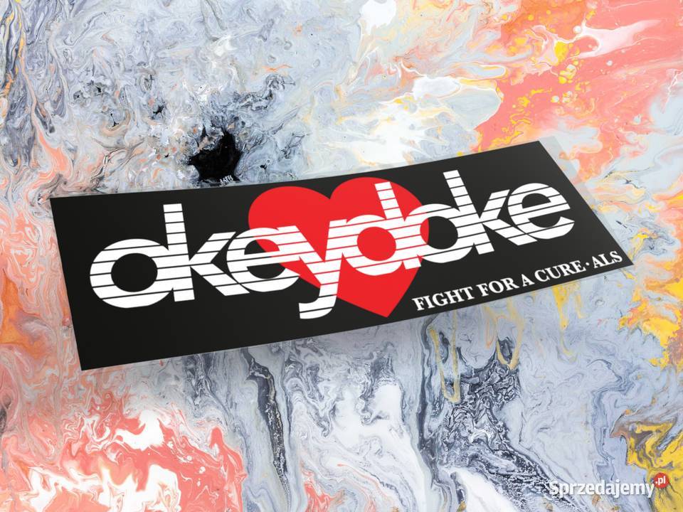 Naklejka K13 OKEYDOKE 12 x 4 drift slap jdm Choroszcz sprzedam