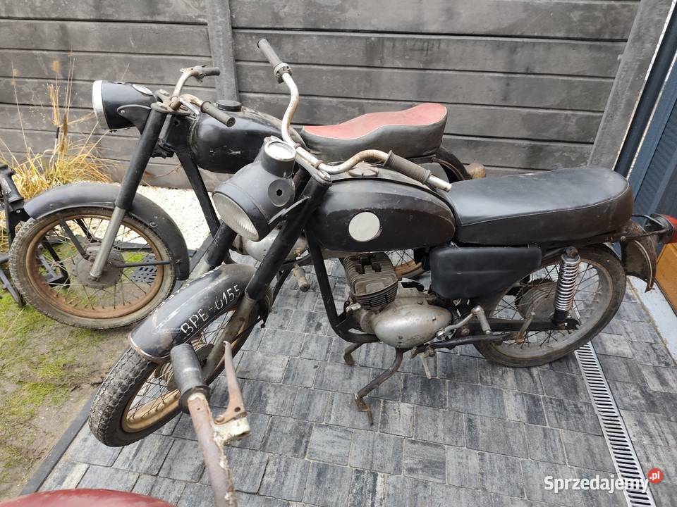 Zestaw 3 wsk 125 b1 B3 z2 ramy plus części WSK wielkopolskie Nekla sprzedam