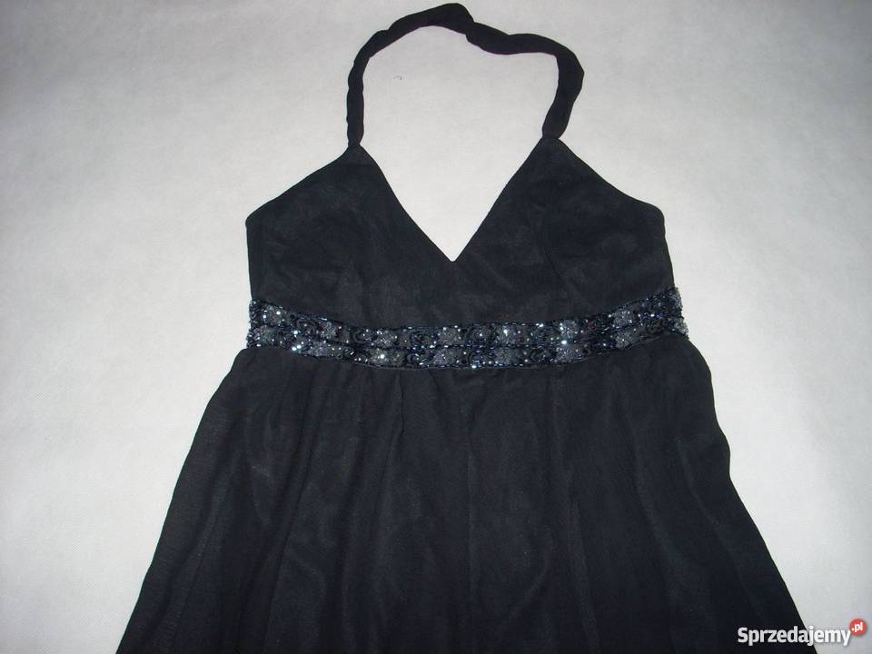 ESPRIT wizytowa sukienka zwiewna koraliki 40 L Rozmiar 40(L) Nowy Sącz