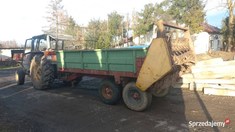 Rozrzutnik obornika tandem 6t Brzezinka sprzedam