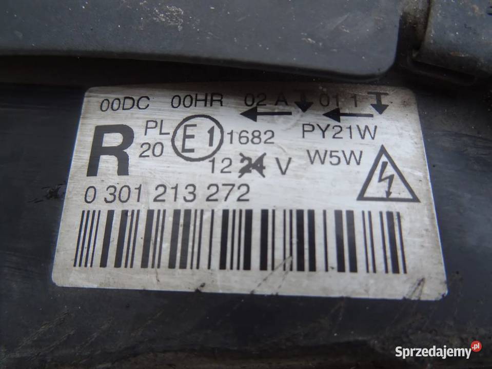 407 reflektor lampa xenon przetwornica
