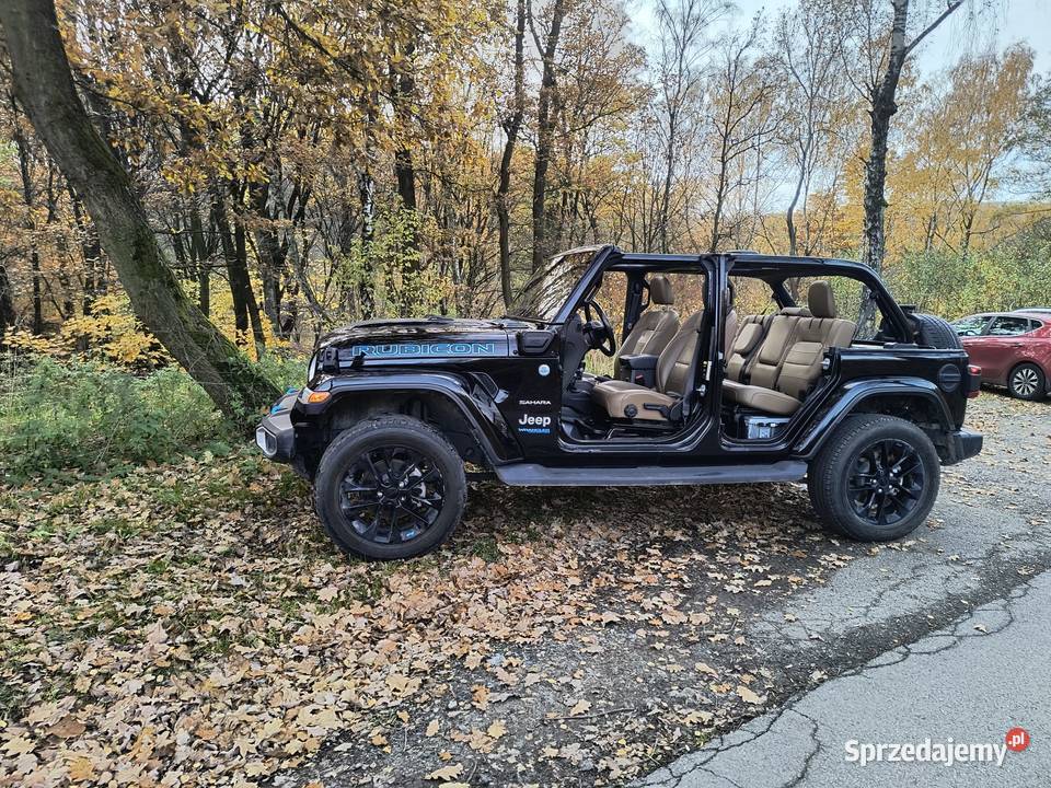 Jeep Wrangler Sahara 2022 4xe hybryda bogate Rok produkcji 2022 Grębynice