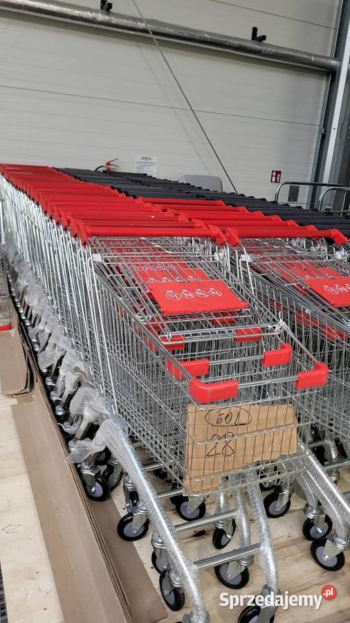 Wózek sklepowy 60l nowy gwarancja fv VAT wiosna Gdańsk sprzedam