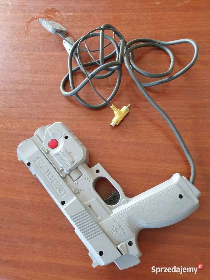 Pistolet+gra do konsoli playstation 1 i 2 Stargard