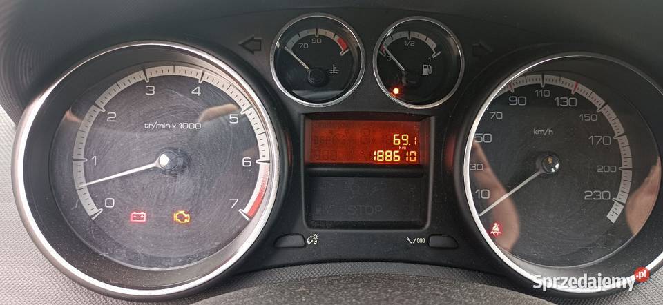 Silnik peugeot 307 16b bez gazu Sosnowiec