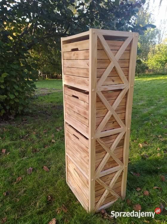 Regał przedpokój salon z wkładami 150x50x40 z Szafy, regały, półki Chełmża sprzedam