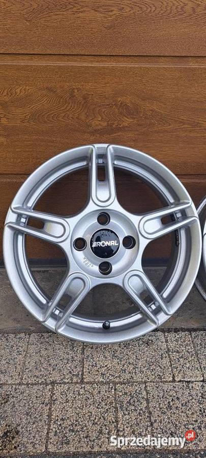 Alufelgi RONAL 16 4X108 6Jx16J ET 42 FORD Samochodowe Niemianowice sprzedam