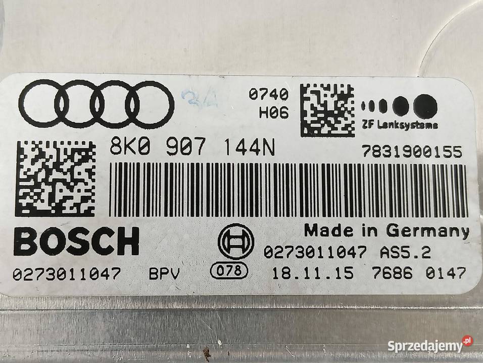 MODUŁ AKTYWNEGO WSPOMAGANIA 8K0907144N Audi A7 I sprzedam