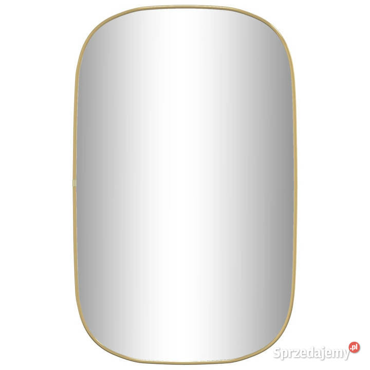 Lustro ścienne złote 80x50 WM348220 Warszawa