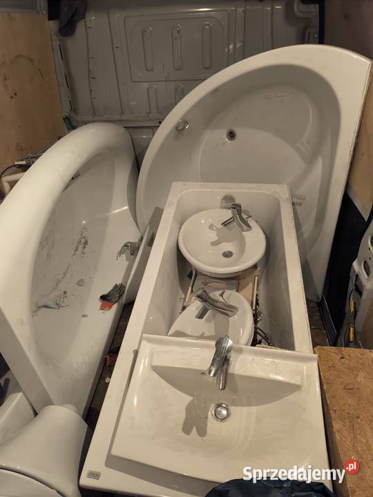 Wanna brodzik umywalka muszla toaleta wc Jabłonna sprzedam