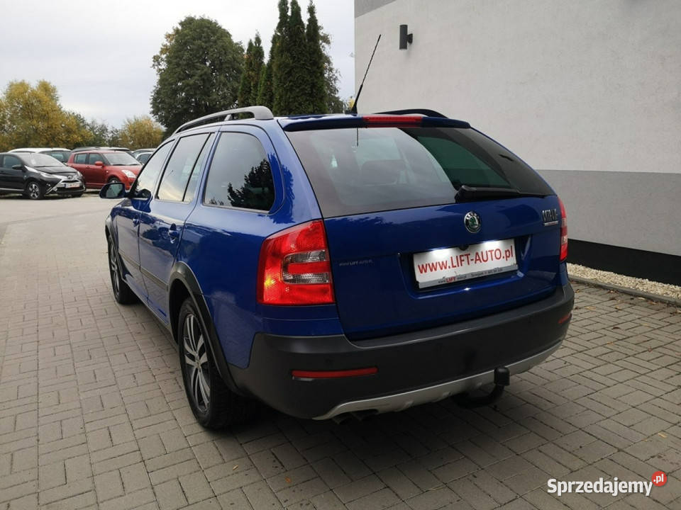 koda Octavia 20TDI 8V 140 SCOUT 4x4 Klimatr Temp napęd 4x4 dolnośląskie