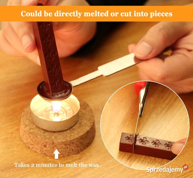 Zestaw do lakowania Pieczęć Woskowa Lakowa For Pozostałe Kraków