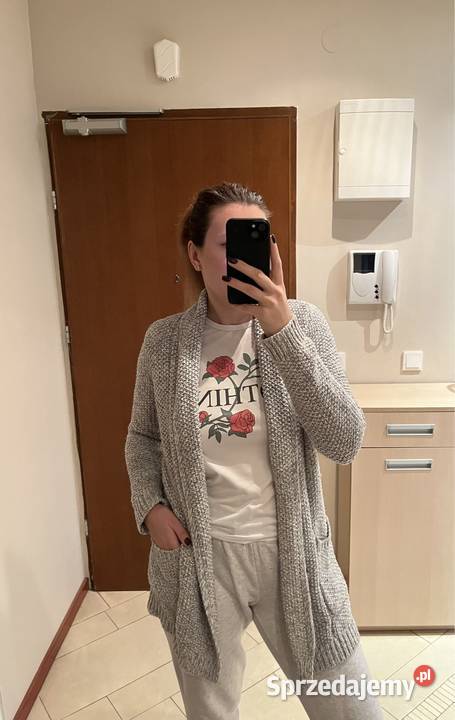 Sweter cardigan szary M orsay mazowieckie Warszawa