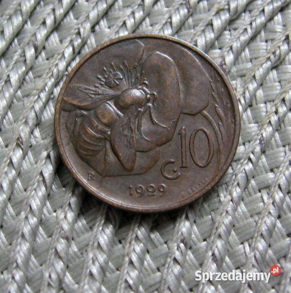 Włochy 10 Centesimi 1929r Kalisz