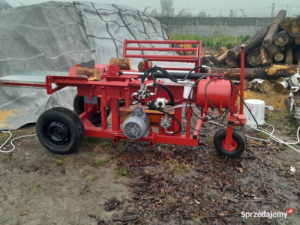Łuparka do drewna hydrauliczna mocna Opał Cynków sprzedam