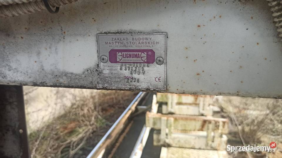 TRAK TAŚMOWY MM700HK lignum lignuma 2008 Kłodawa