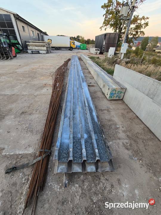 Blacha trapezowa ocynkowana 16m x 08m 9 sztuk Kielce sprzedam