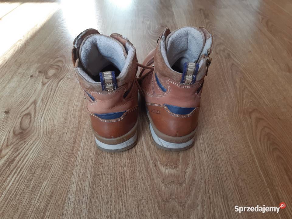 skórzane dziecięce buty zimowe dziecka Lasocki Kamocin