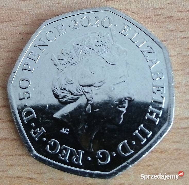 WIELKA BRYTANIA50 PENCE2020 rBREXITŁADNA Legionowo